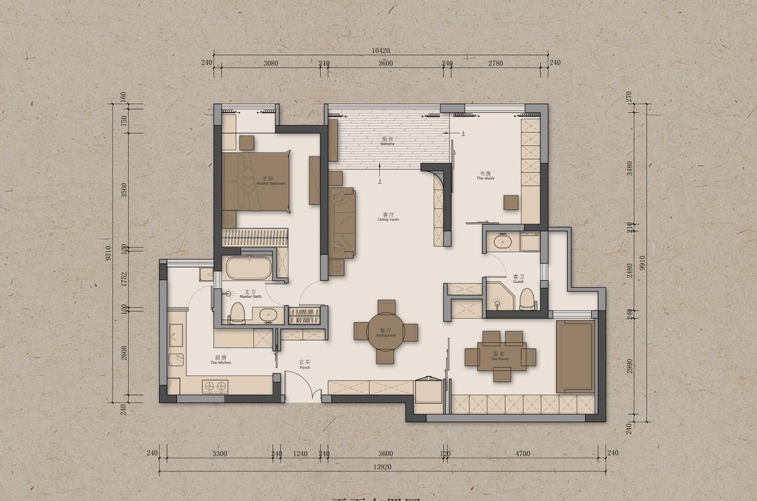 《隙光》静谧质朴的中式侘寂屋丨中国成都丨成都宏福樘设计-8