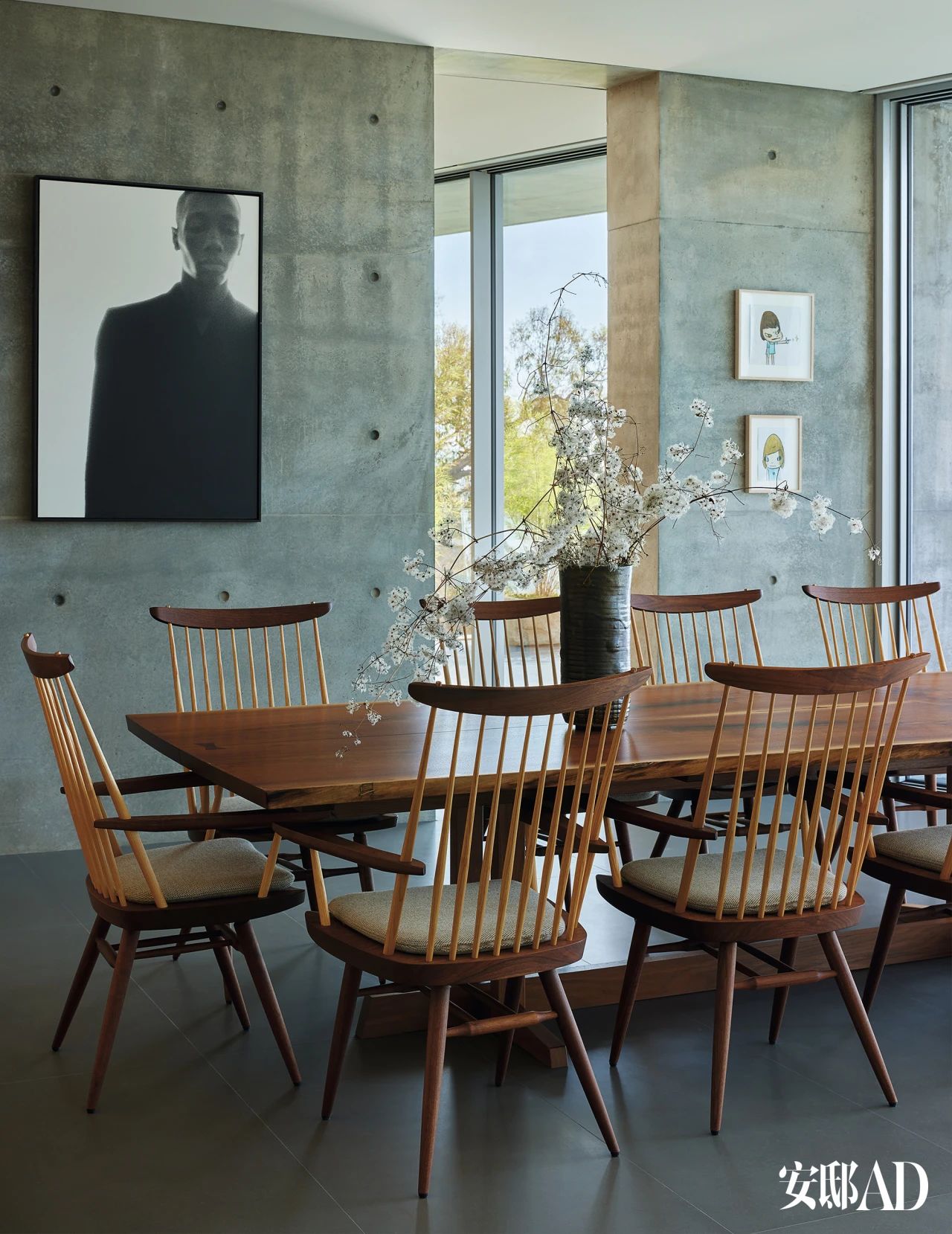 安藤忠雄为洛伦佐・哈达尔设计的西好莱坞住宅丨美国洛杉矶丨安藤忠雄项目团队（建筑师Alex Iida等）-27