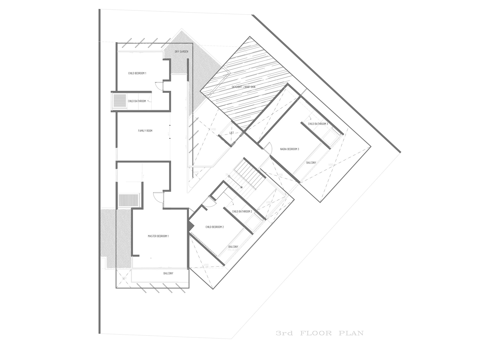 KC 别墅丨印度丨Wahana Architects-27