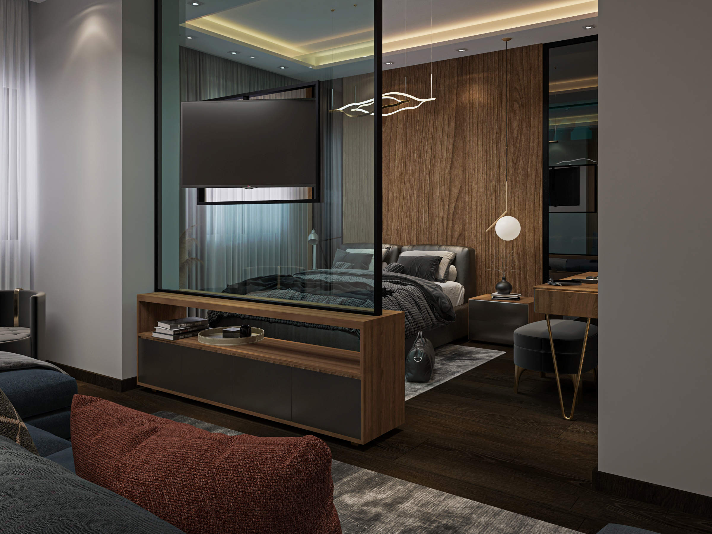 Bedroom modern design in Alexandria,Egypt-3