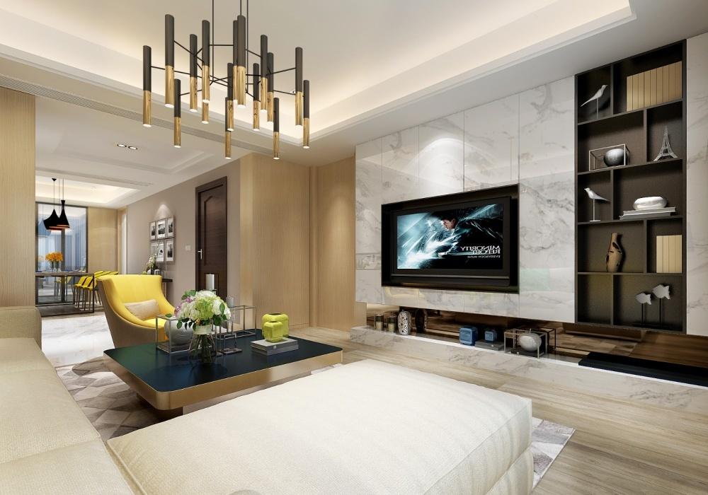 《橙·邂逅》现代风格设计,简约舒适小轻奢-17