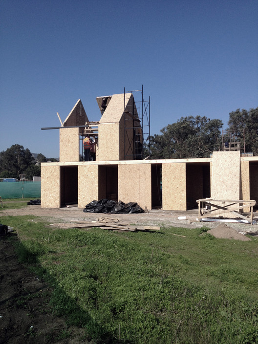 斜向模块化住宅 | 智利 Shotgun House-21