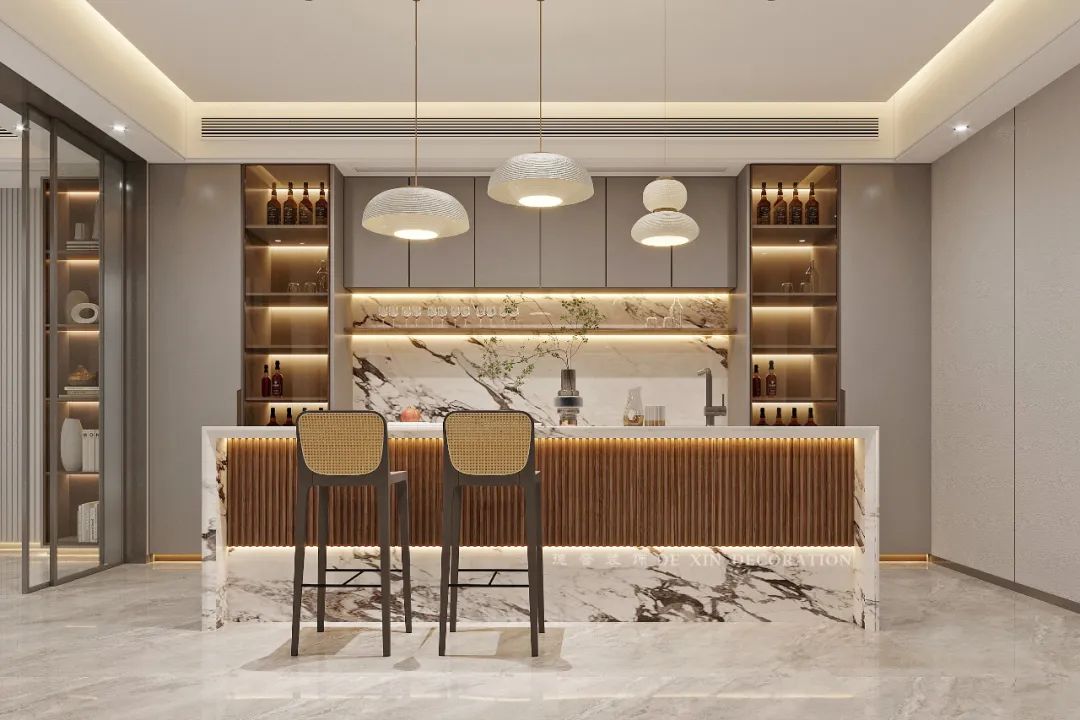 现代极简风格的藏珑府丨中国广州丨靳艳平-38