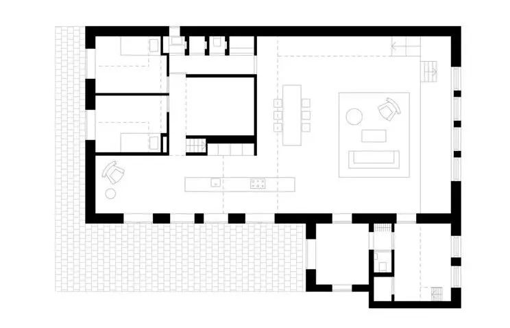 悬浮楼梯+吸引天花，给人最纯净感受的 LOFT 设计-11