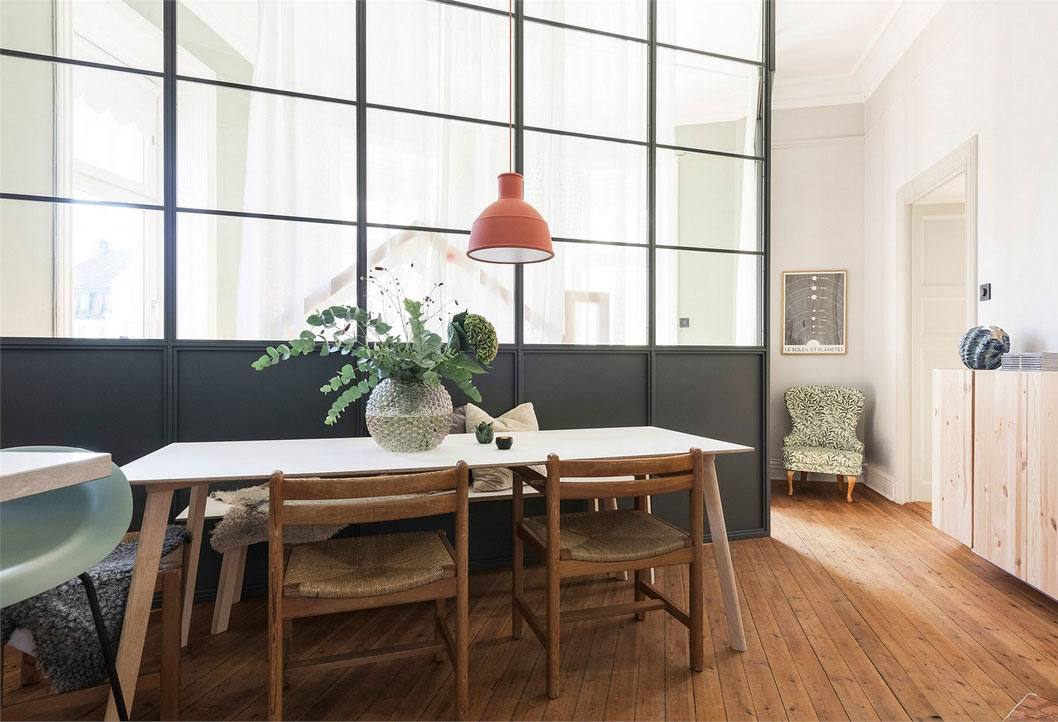 斯德哥尔摩公寓 | 厨房里的儿童房,独特的设计亮点-15