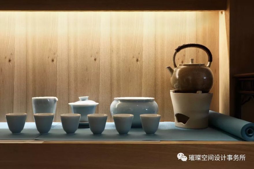 茗语轩 | 禅意茶空间的璀璨设计-48