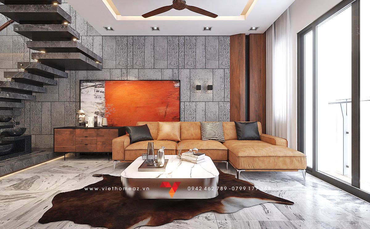 河内龙边市房屋设计丨AngolaBie丨Kiến Trúc – Nội Thất VietHome-19