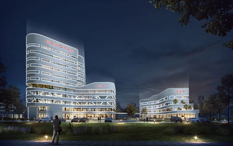 新型花园式医院建筑设计创新研究·以邢台市信都区中医院为例丨中国邢台丨JDS·丹森设计-31