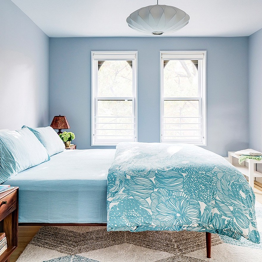 布鲁克林 12 英尺宽排屋翻新，开放式折叠楼梯成亮点-16