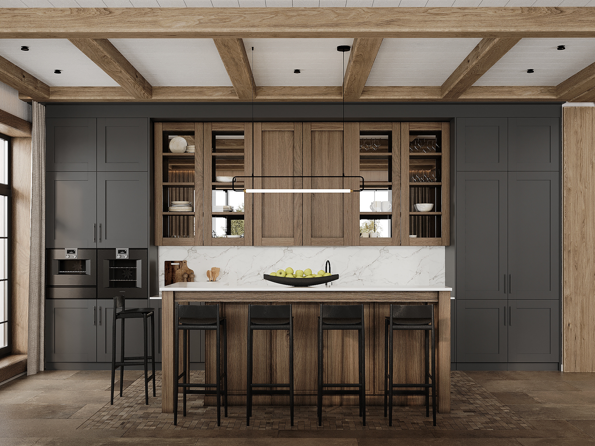 INTERIOR DESIGN IN A PRIVATE HOUSE / MOSCOW REGION-6