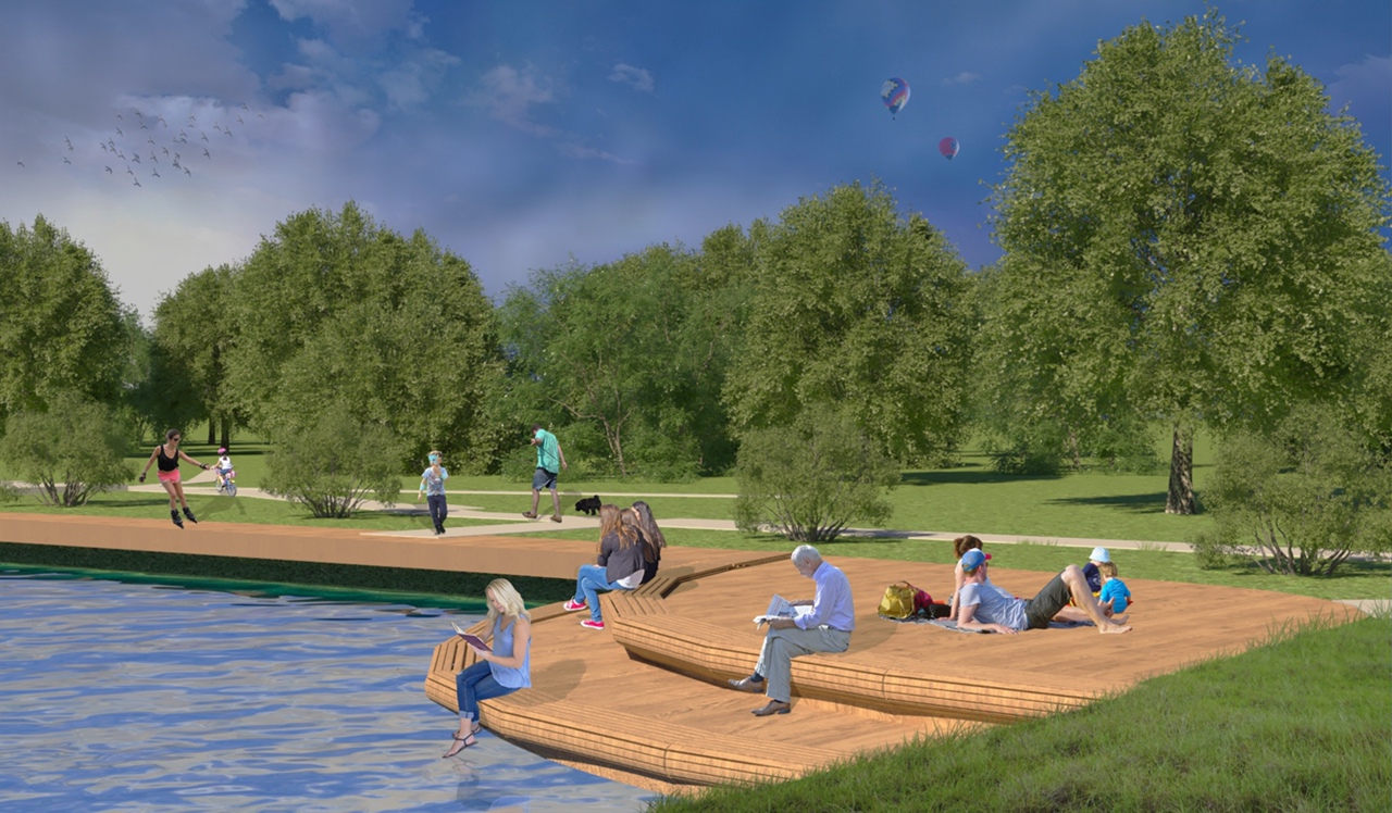 Реализованный проект парка в Подмосковье-5