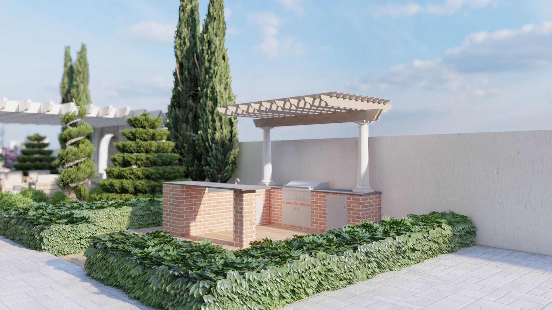 别墅景观设计丨约旦丨Yamen Karasneh-24