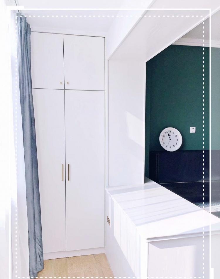 闻韶小区狭长户型逆袭 | 一室变三室，阳台改卧室娱乐区-16