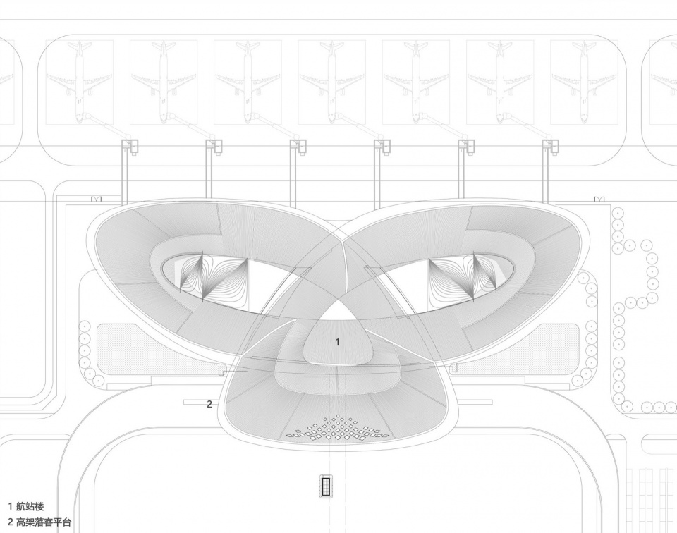 无限台:台州路桥机场航站楼设计丨中国台州丨同济大学建筑设计研究院原作设计工作室等-93