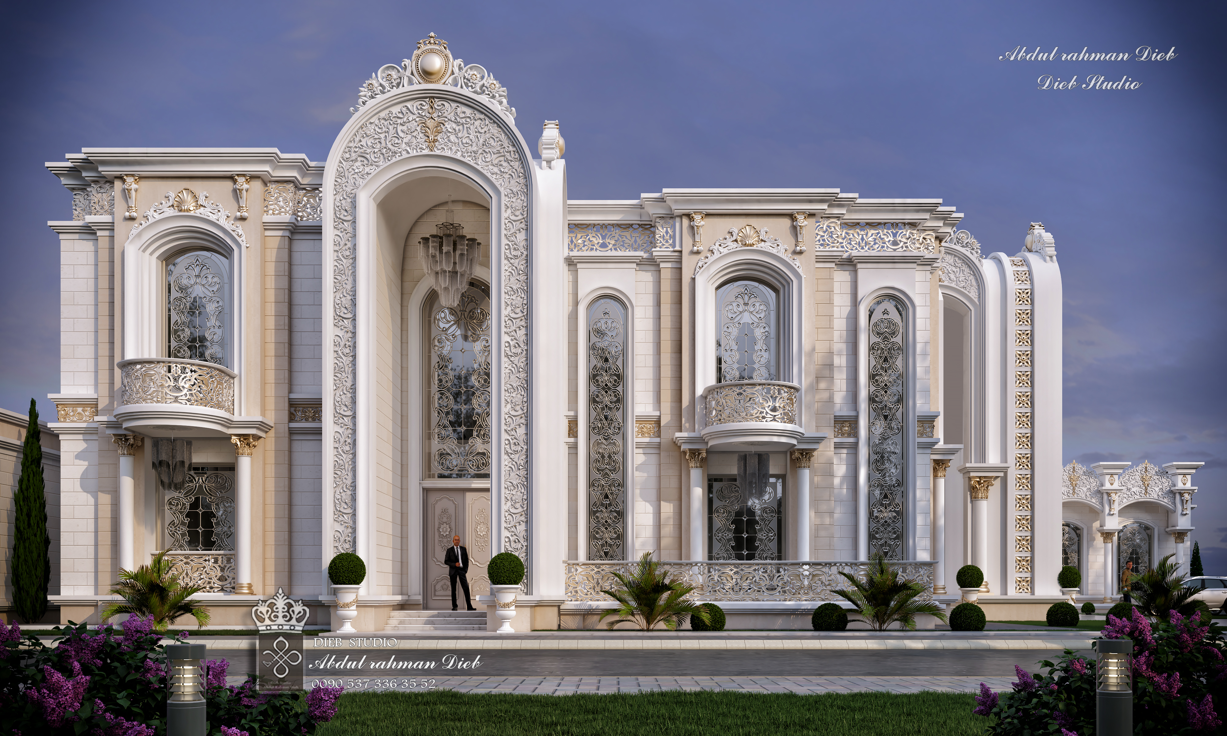新古典宫殿丨ABDULRAHMAN DIEB-5