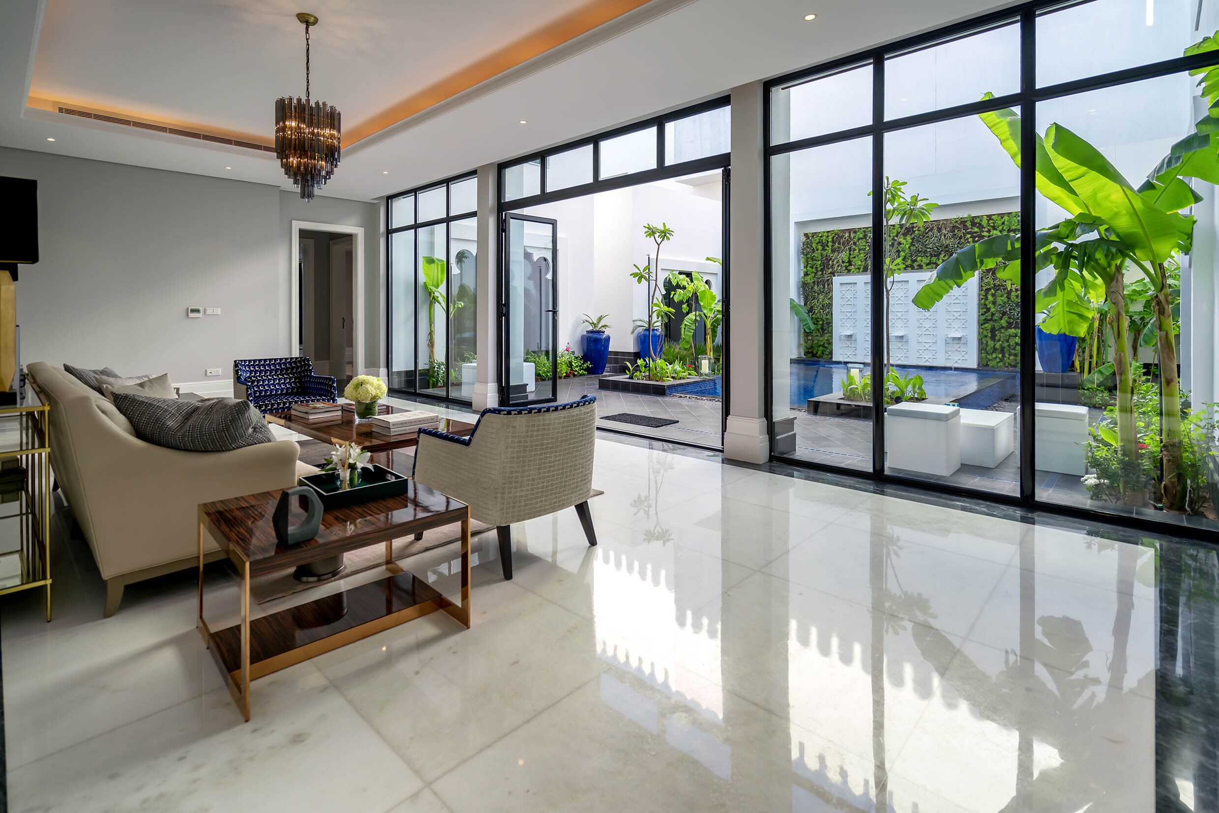 沙特阿拉伯现代住宅设计，融入伊斯兰文化元素-26