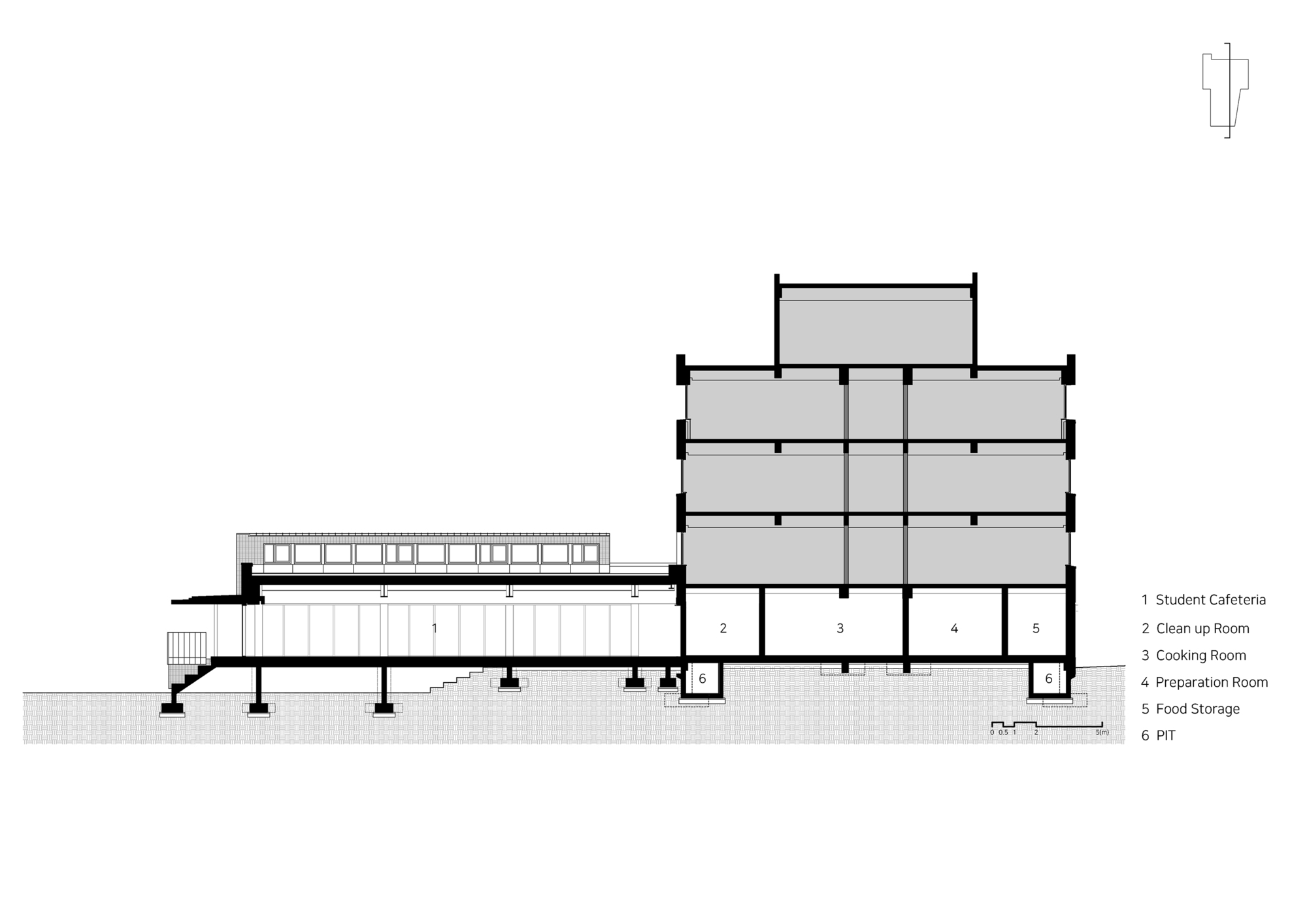 Mirae High School of Science & Technology Cafeteria Extension 高中学校食堂丨Bare Ground Architects-47