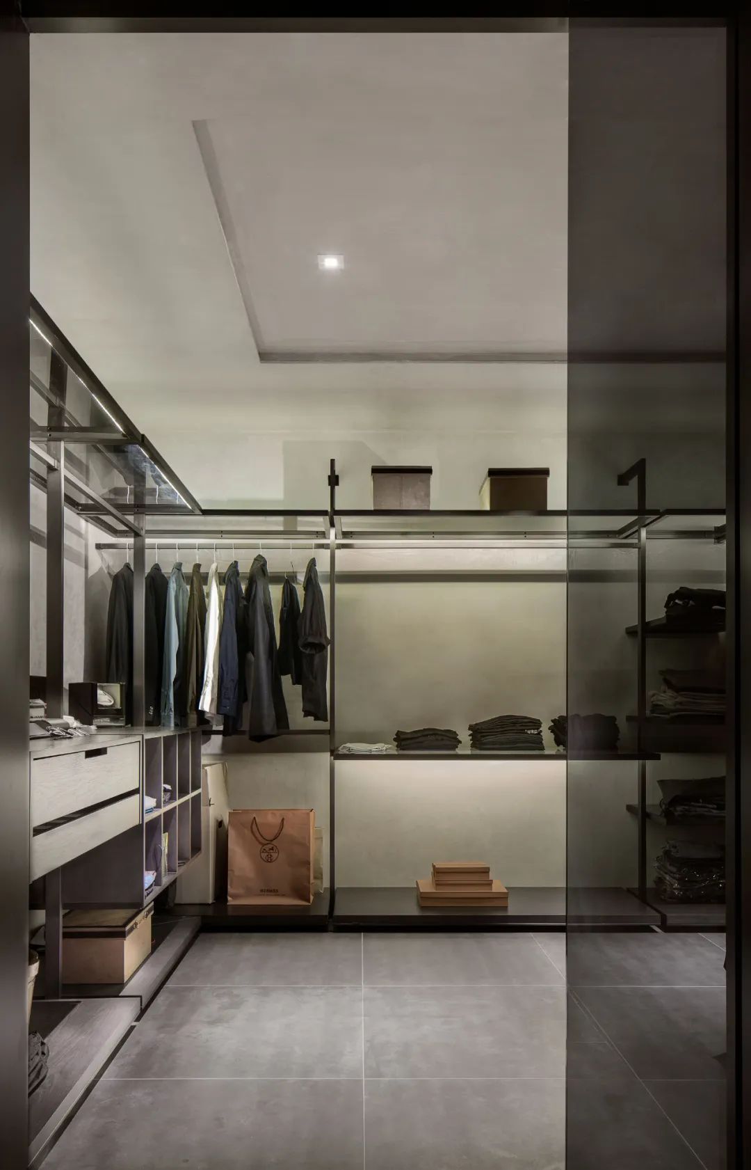 深圳福田区 1000㎡顶级奢华会所设计 | 低调优雅的高级灰空间-43