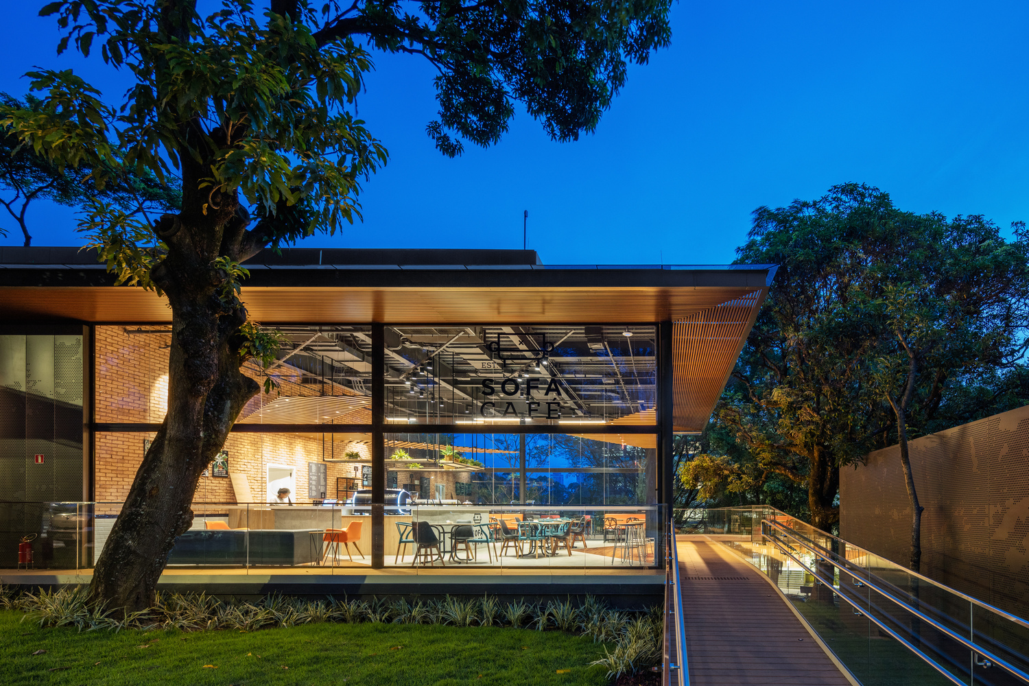 巴西 Bradesco 银行总部 Conviver Space 模块化设计-22