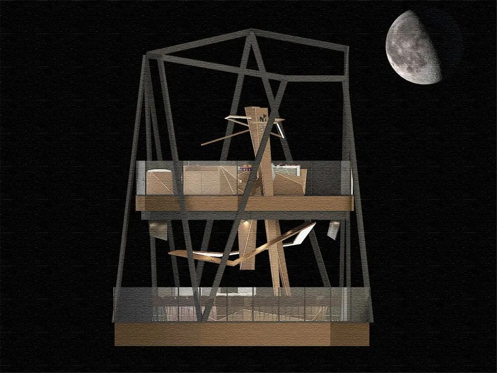 宇宙碎片中的甜品店——新加坡 HOUSE ON THE MOON 设计亮点-19