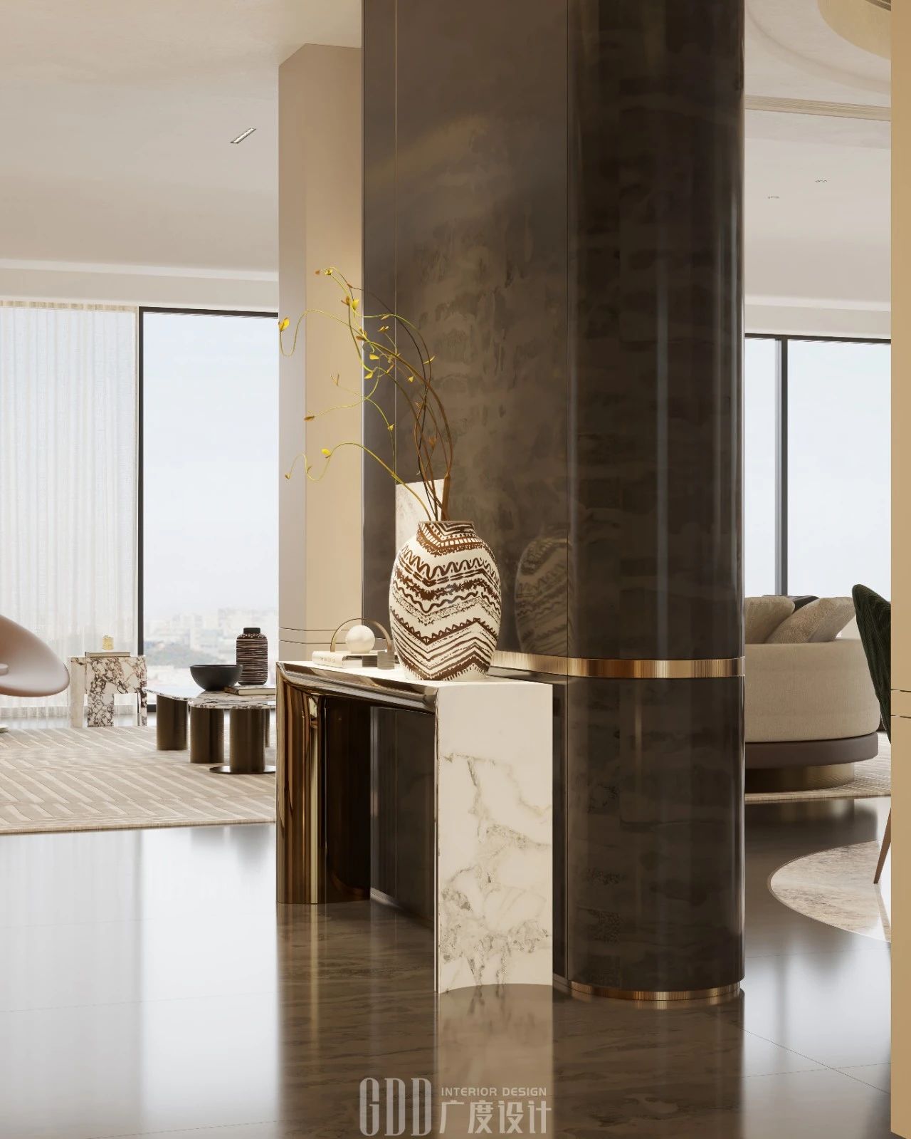 港融·江山壹号样板间丨中国福建丨GDD 广度设计-11