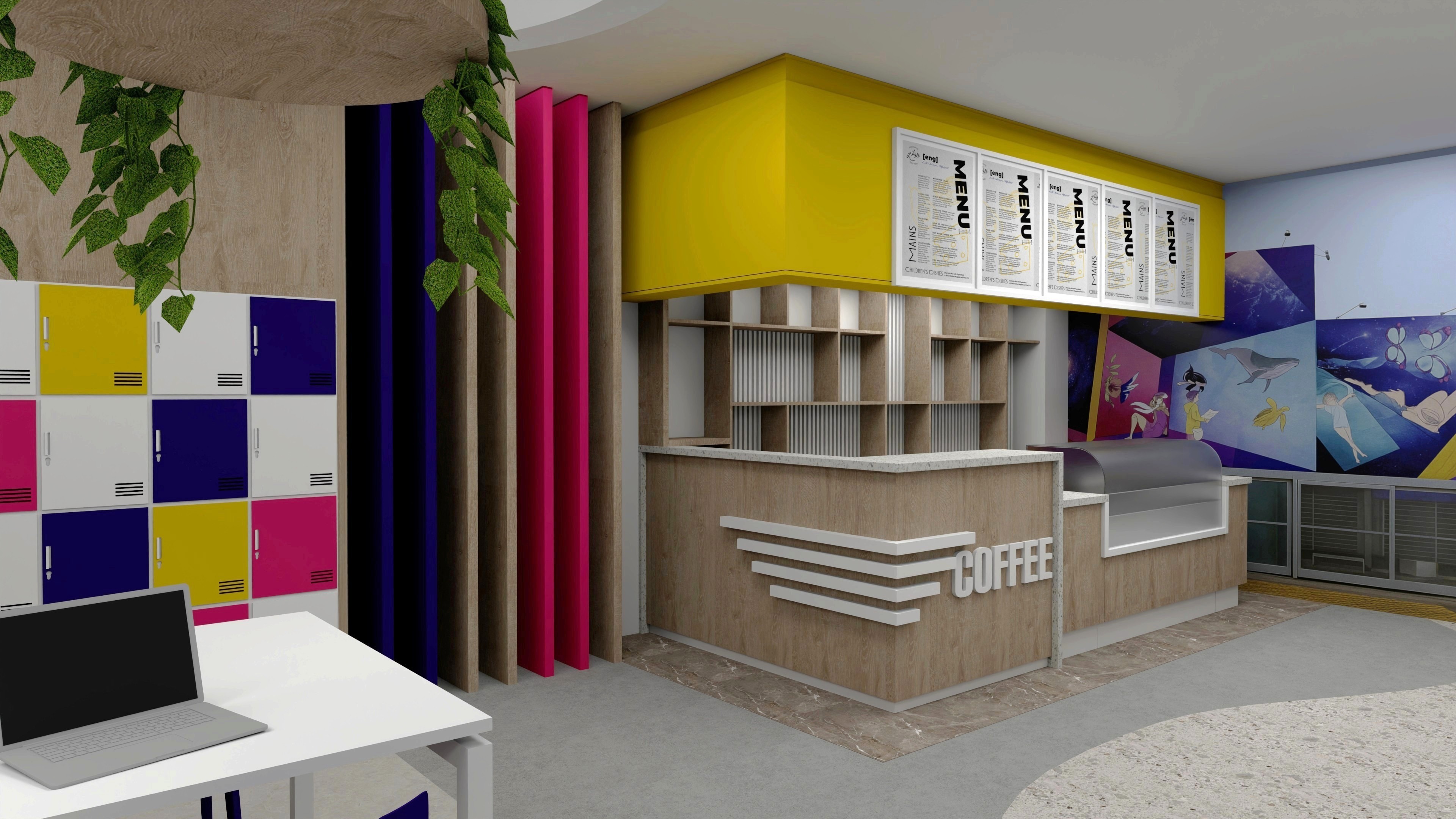 Proyecto Coworking Cafeteria - Hall TOULOUSE LAUTREC-2