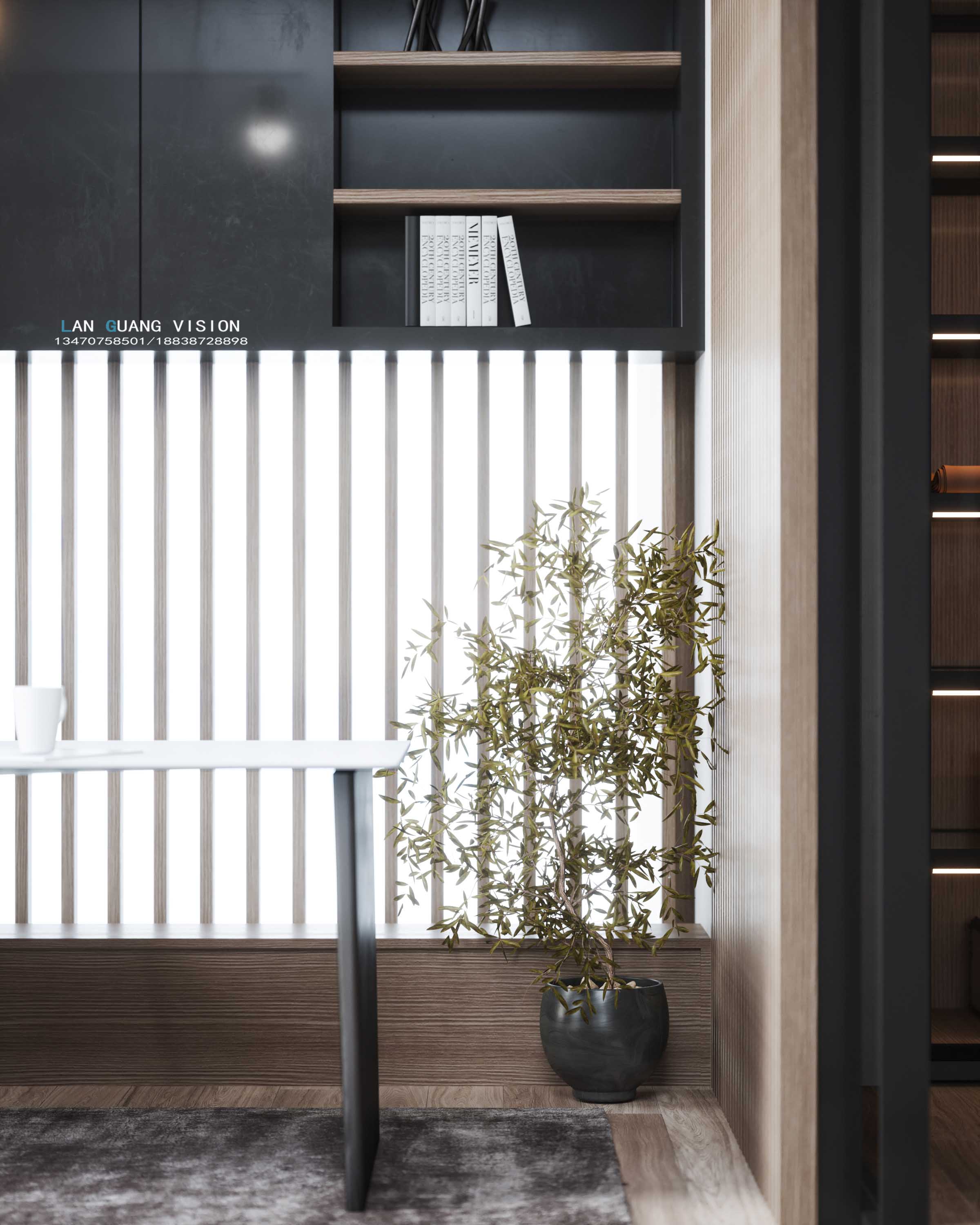 突显清新的光影空间·LAN GUANG VISION-15