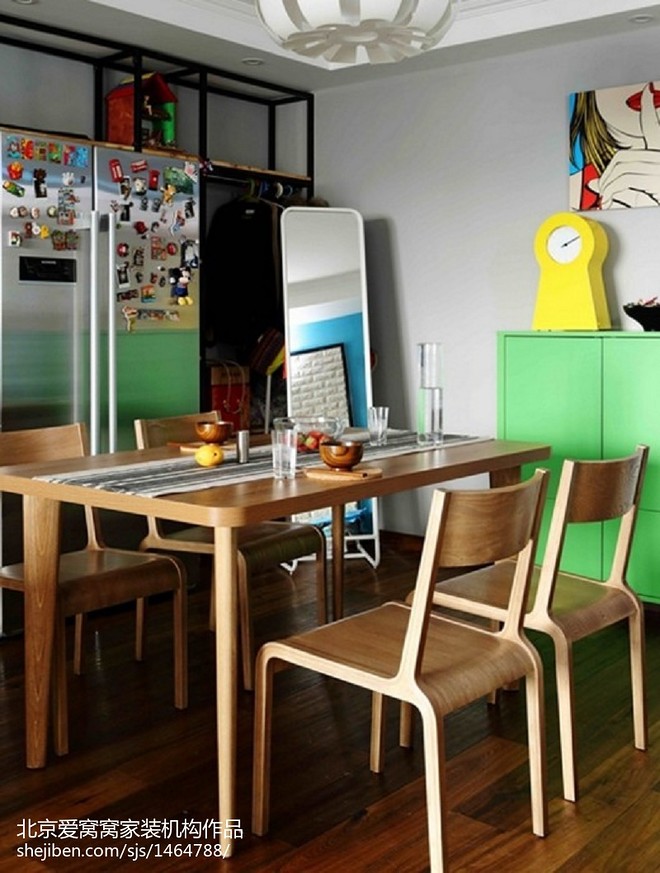 8万元二居90平米装修案例-10