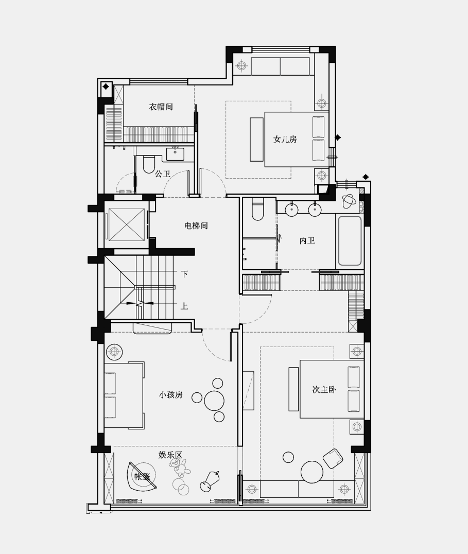 建发・天敔湾别墅豪宅丨中国无锡丨深圳市帝凯室内设计有限公司-71
