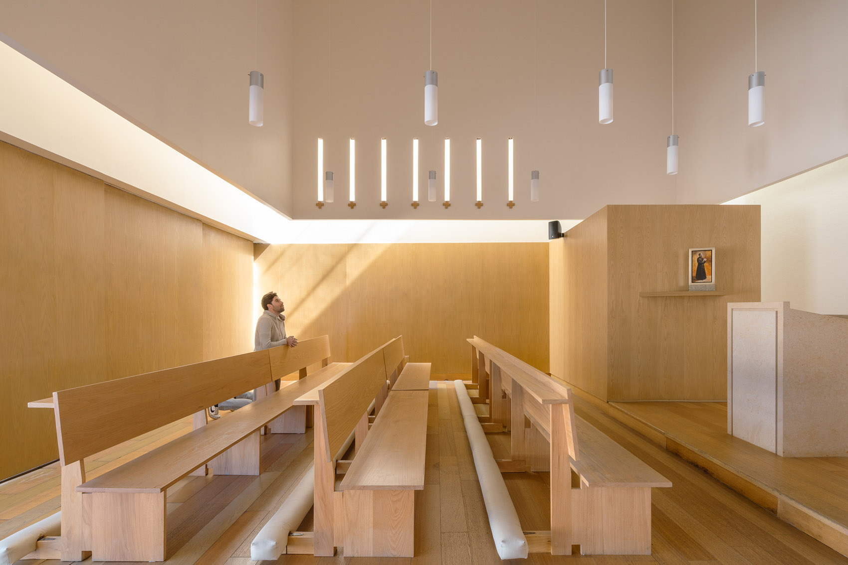 Oratorio NSM 教堂丨墨西哥墨西哥城丨Jose Lombana Arquitectos-17