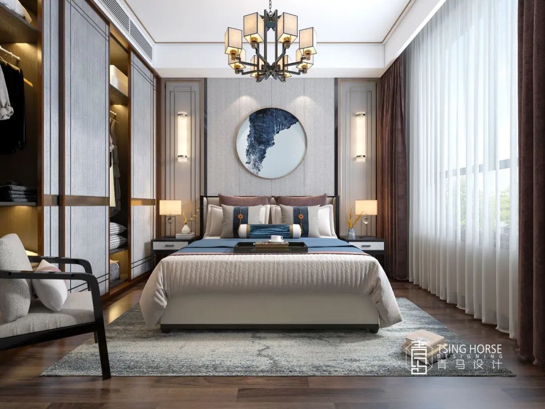 中海阅骊山新中式美学空间设计-52