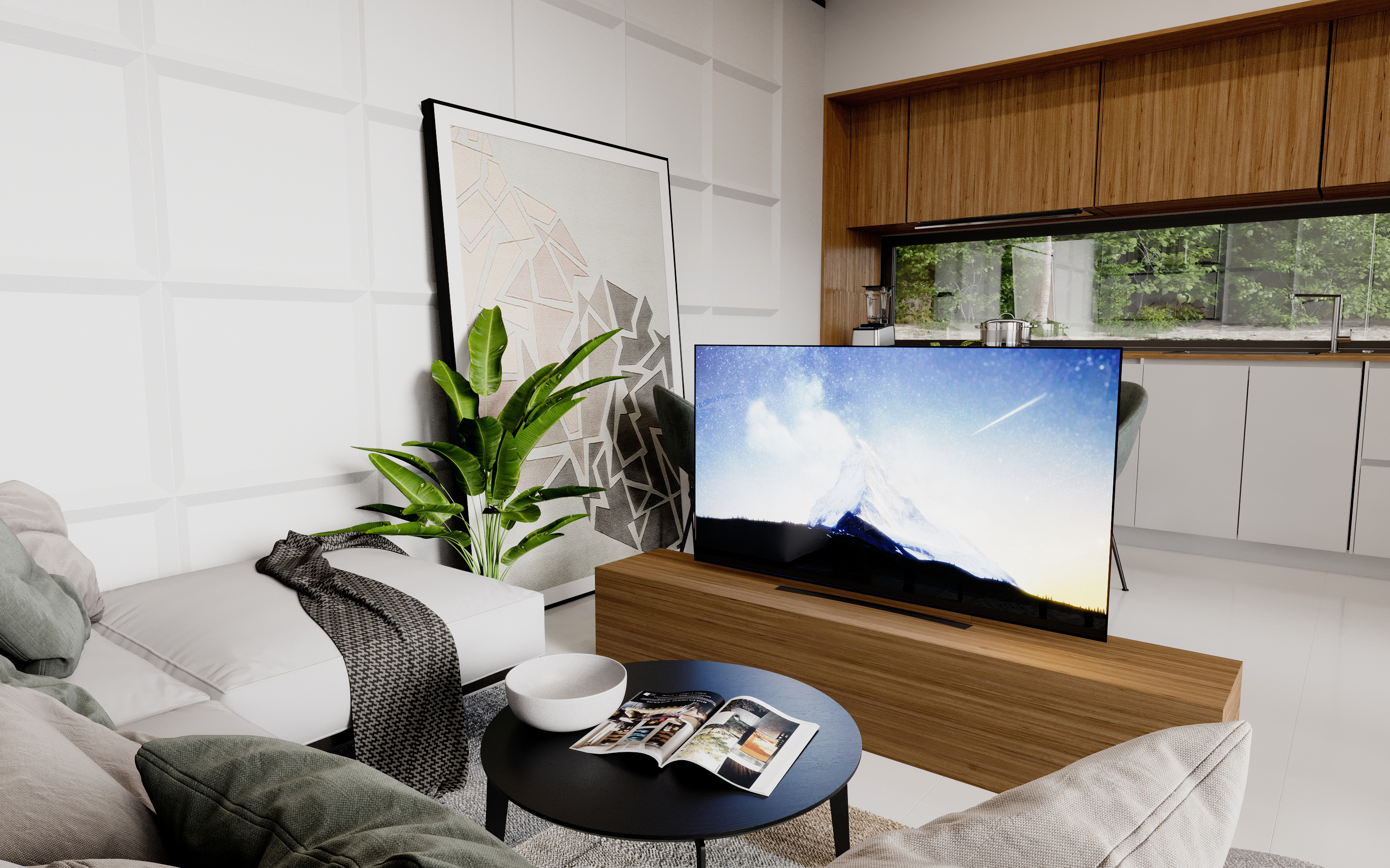 Modern Movable Cabinet with Flexible Interior Design-15