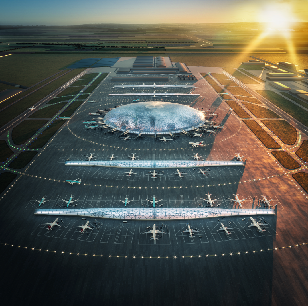 CT-TOD案例｜Solidarity Transport Hub，集航空与铁路于一体的大型多式联运换乘中心-45