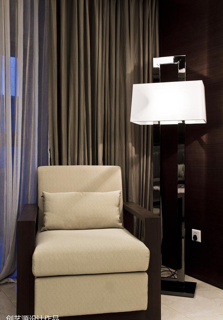 创艺源设计丨平层丨110平米拥抱生活的家——新中式三房一厅-7