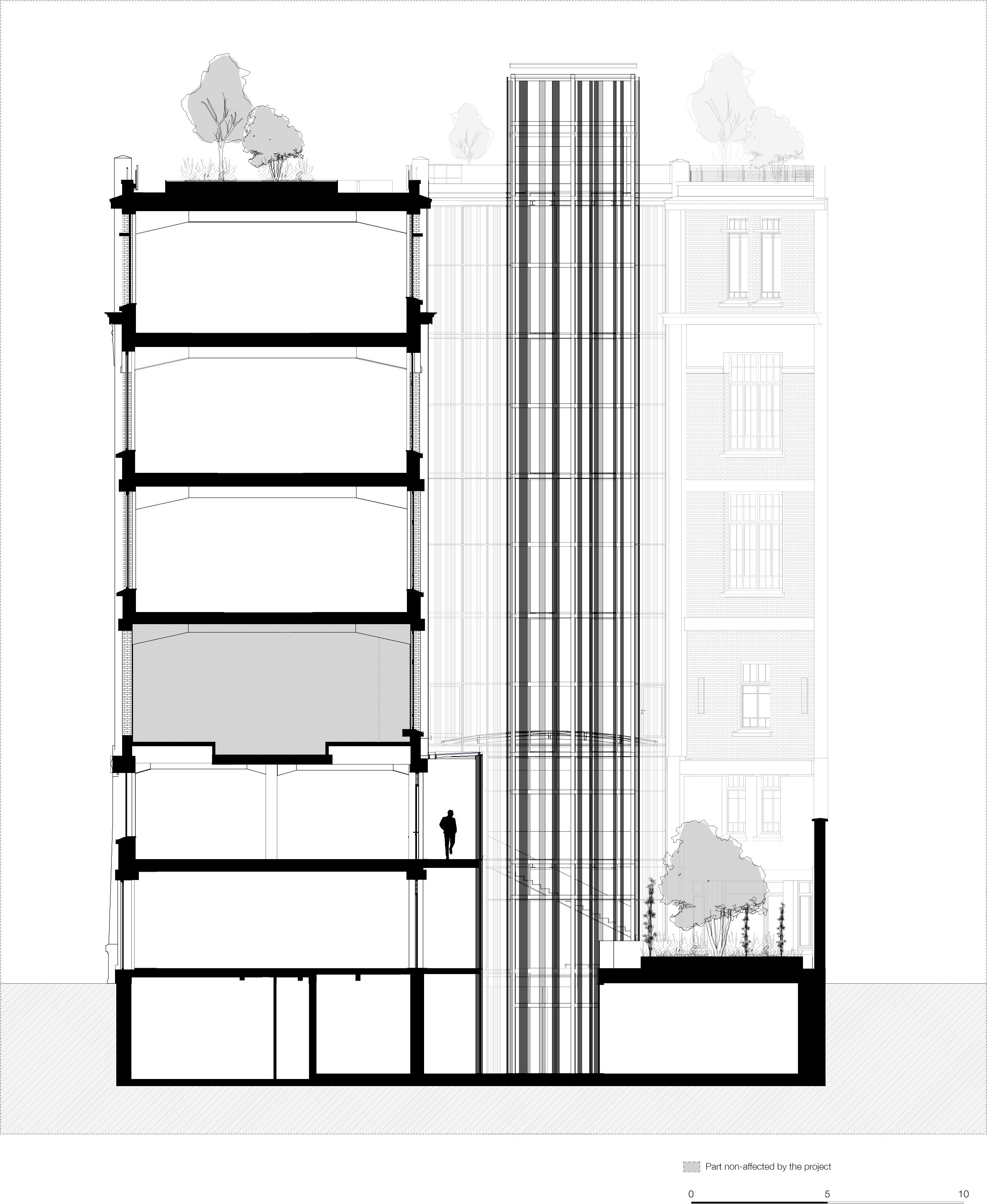 巴黎 Immeuble des Gobelins 大楼丨Palissad-40