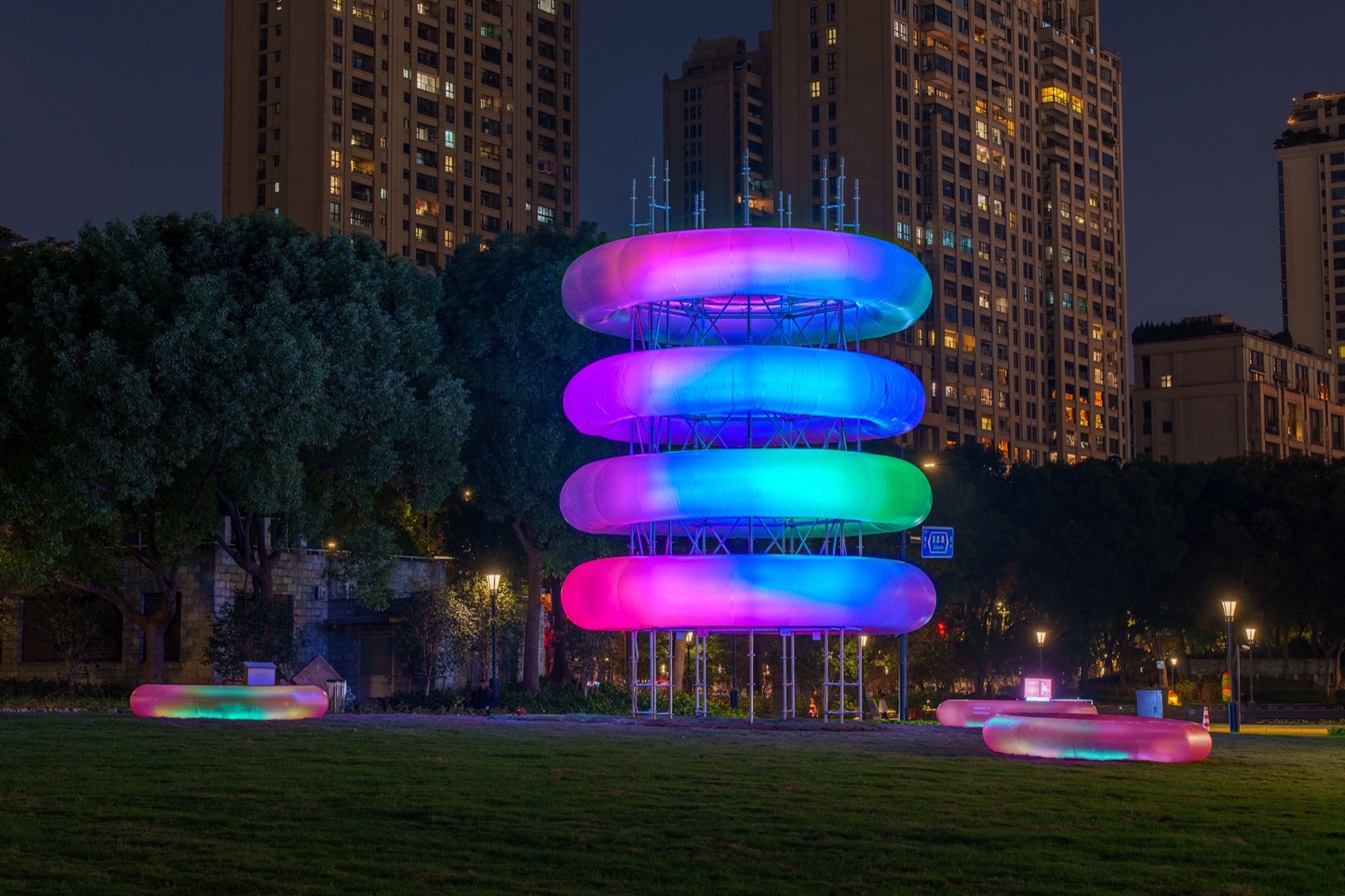 “JUMP城市电场”公共艺术装置丨中国上海丨大星吉子工作室-80