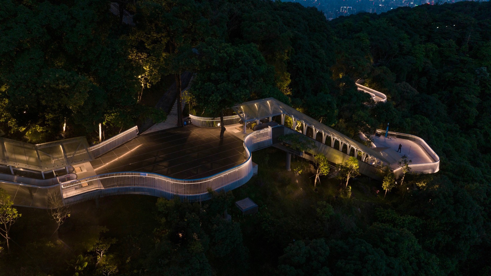 广州白云山摩星岭观光扶梯及栈道丨中国广州丨华南理工大学建筑设计研究院等-80