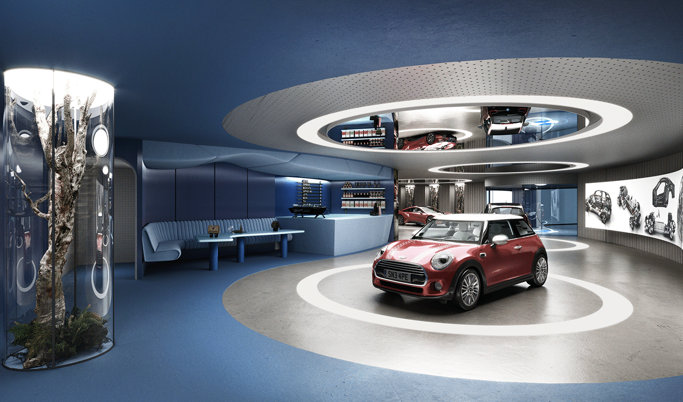乌克兰 BMW 概念展厅丨中国香港丨Arama Studio-17