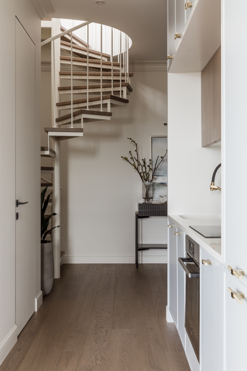 莫斯科郊外带露台的年轻家庭公寓设计丨俄罗斯莫斯科丨设计师安娜·马克西莫娃-8