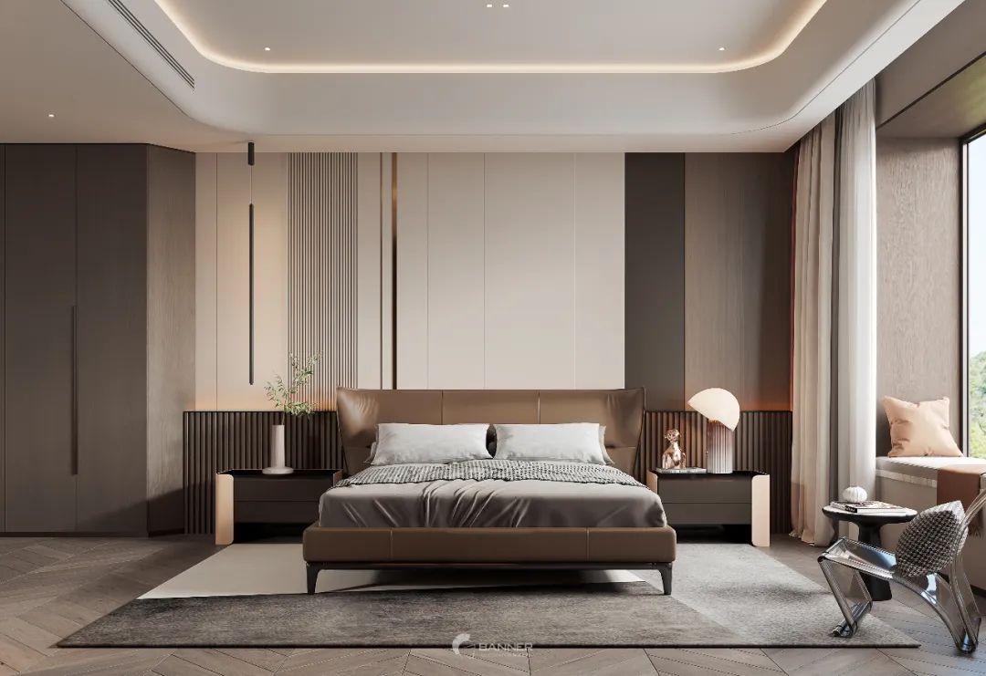 意式极简平层住宅设计丨中国延安丨赵振庭-48