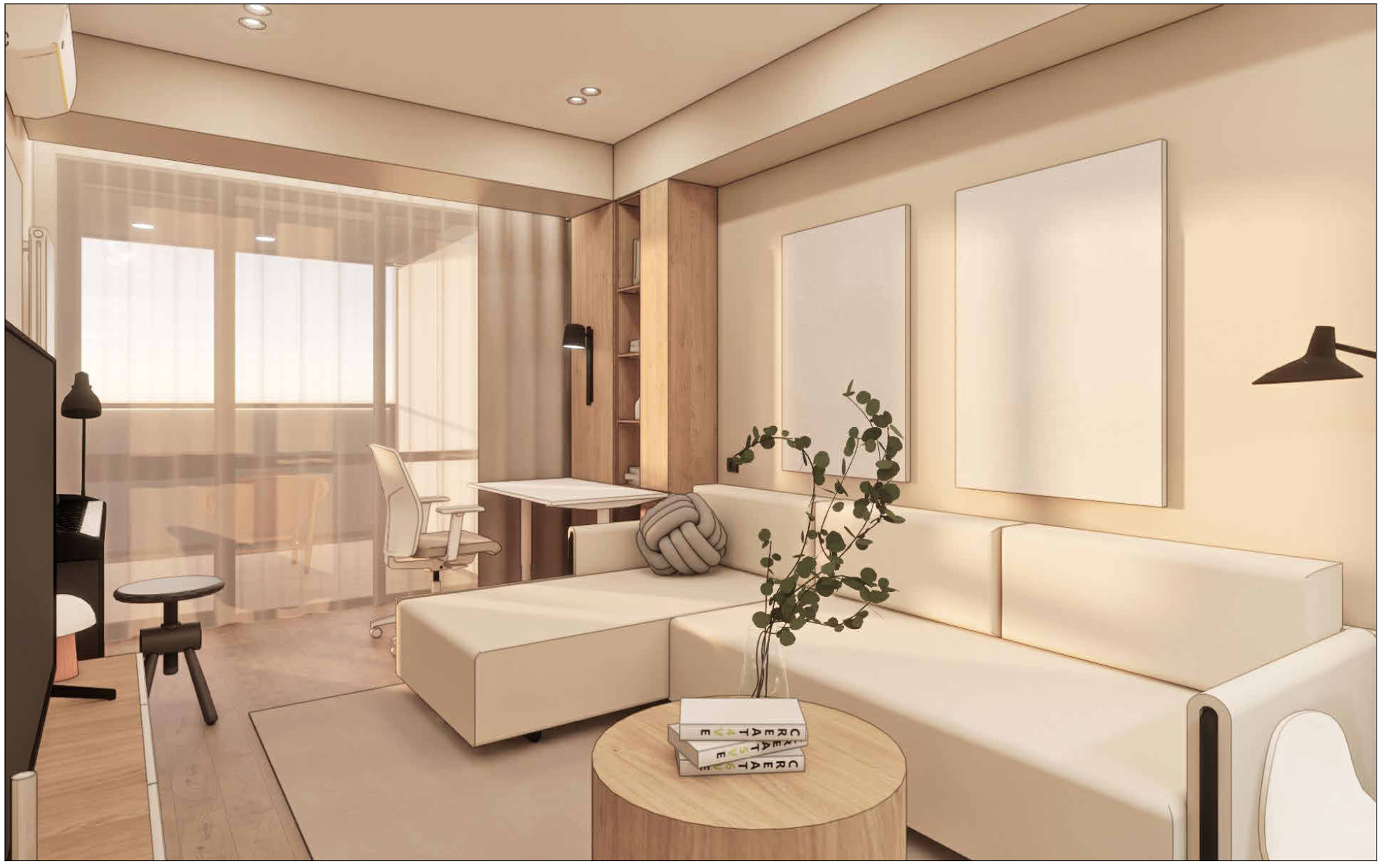 小户型丨Studio AG Architect,Dzhulik Olena-12