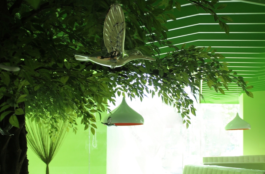 够绿了丨西贝莜面村-15