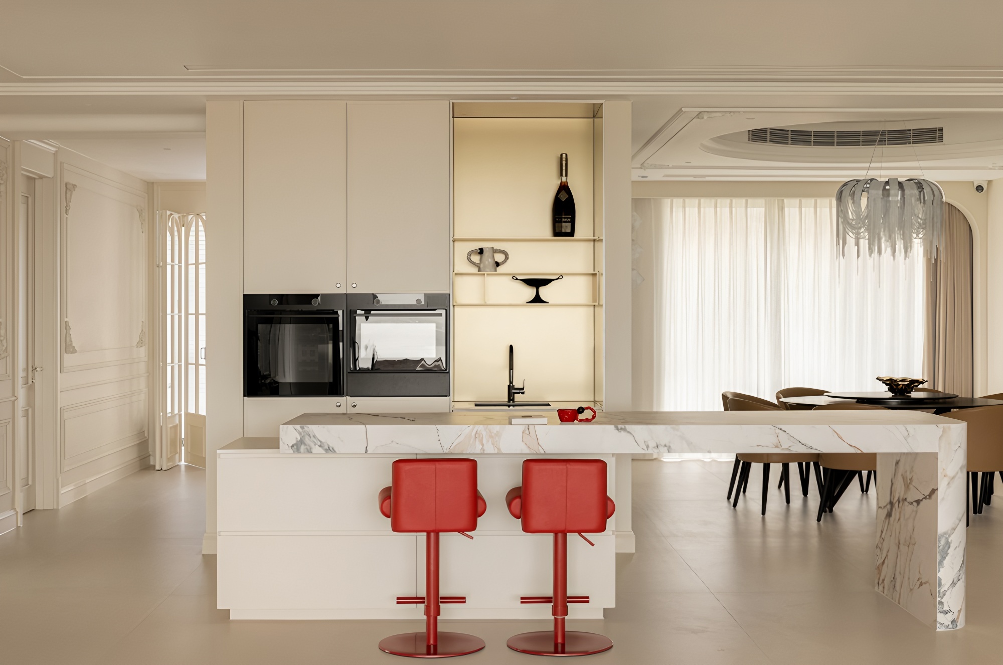 浪漫鎏金,方寸间纳四时湖景丨原想设计-26