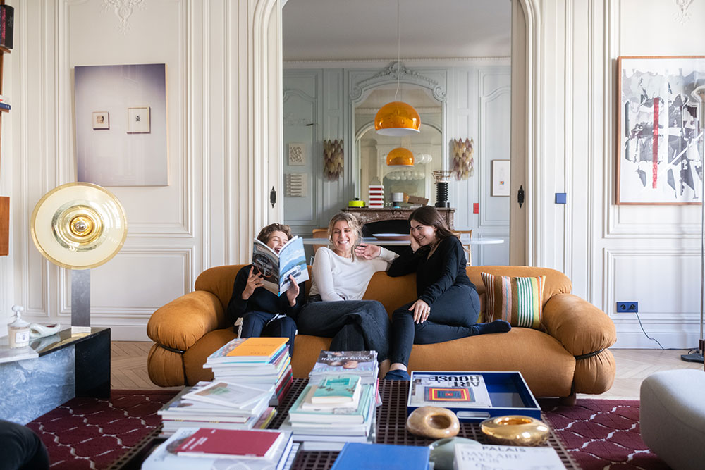 巴黎中心活力四溢的家庭公寓-1