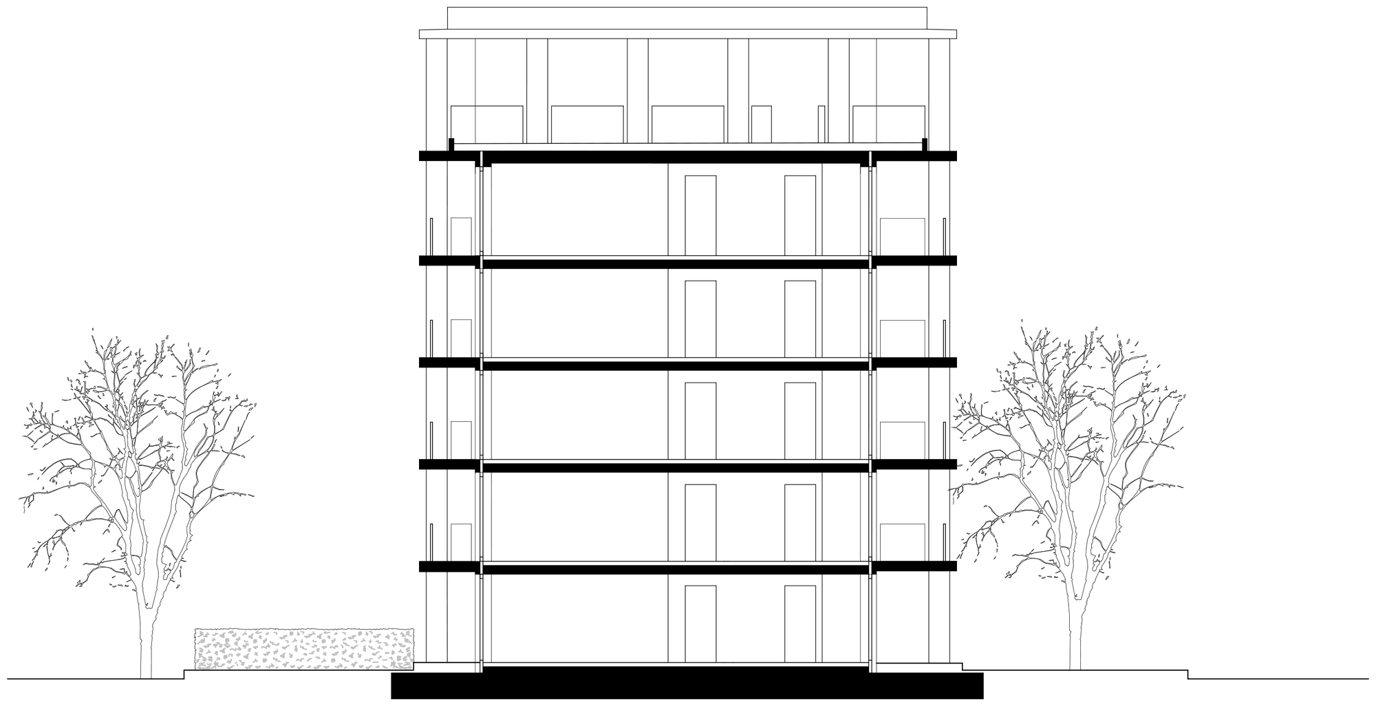 新乌尔姆混凝土房屋公寓丨德国-32