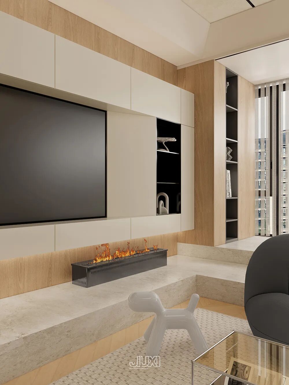 「设计分享」被简约原木硬控了,自然+极简=家的高级命格-50