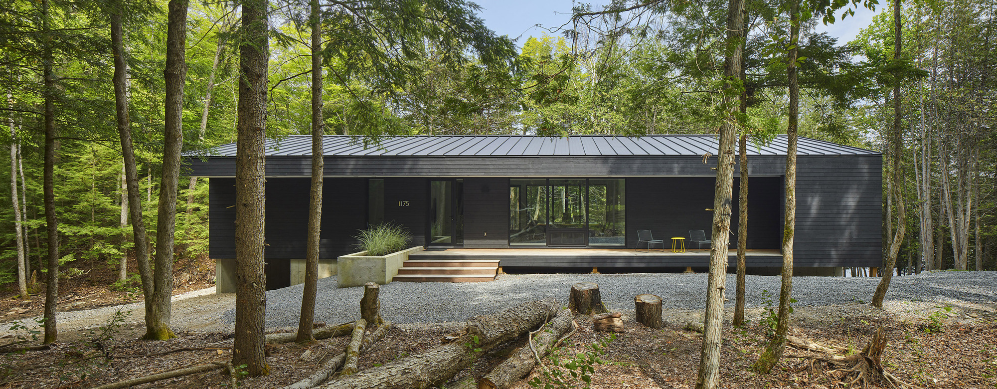 肯纳贝克湖边小屋丨加拿大丨Zerafa Studio-12