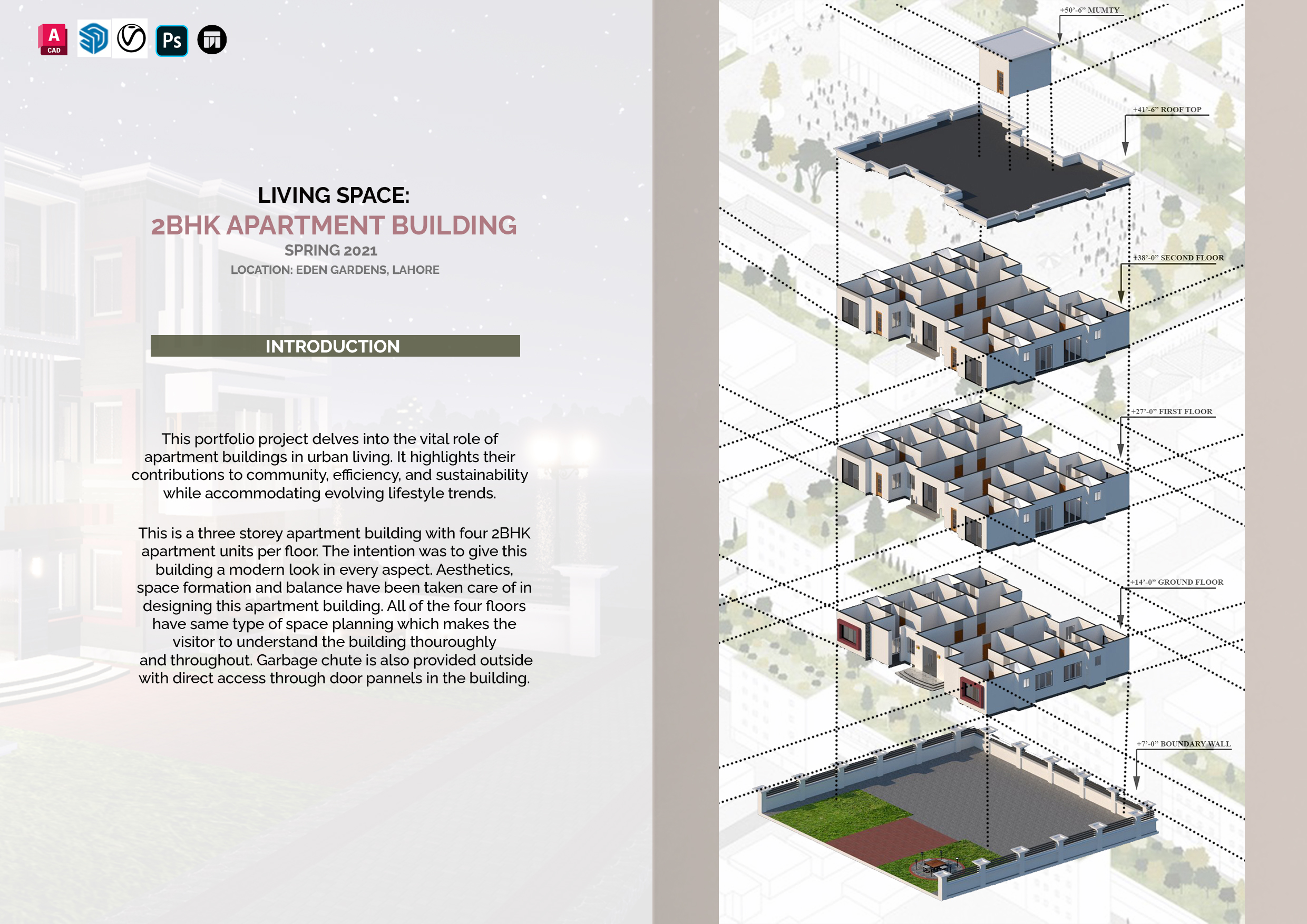 2BHK Apartment Building-0