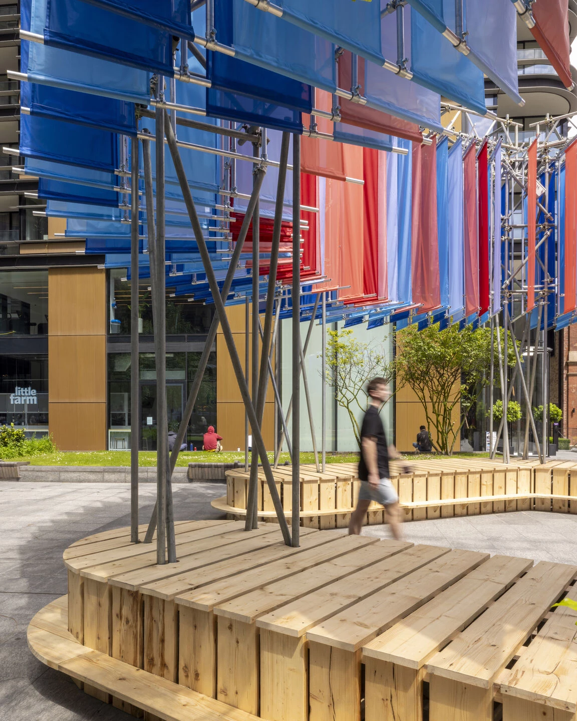 Radial Pavilion at Principal Place London-20