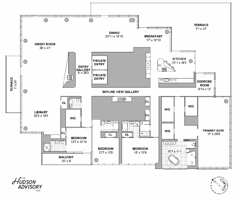 Herzog＆de Meuron设计--56 Leonard Penthouse顶层公寓-94